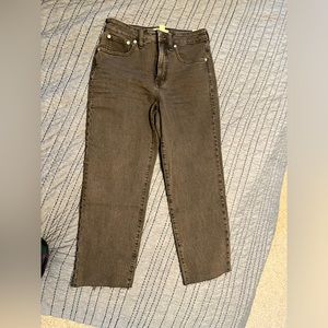 NWT Madewell curvy perfect vintage straight jeans, 28p